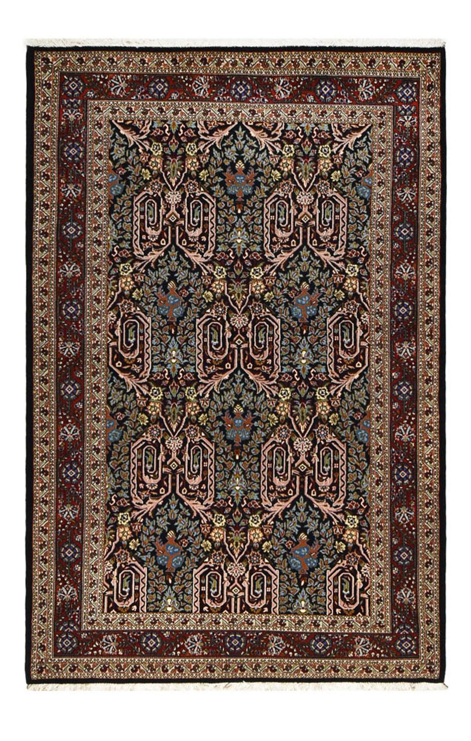 Alfombra persa - Clásica - 210 x 136 cm - marrón oscuro