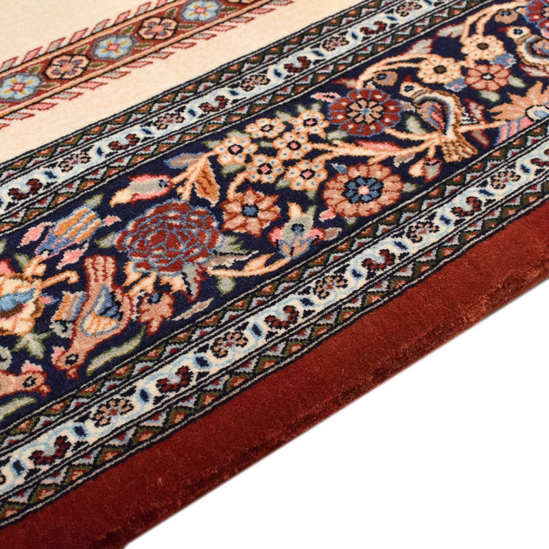 Alfombra Persa - Ghom - Royal - 200 x 136 cm - beige claro