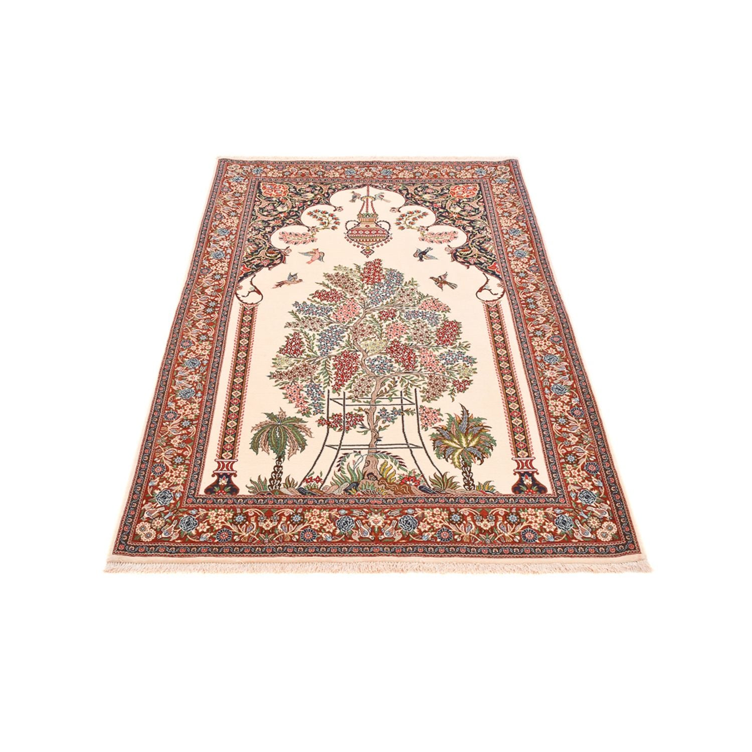 Alfombra Persa - Ghom - Royal - 210 x 132 cm - multicolor