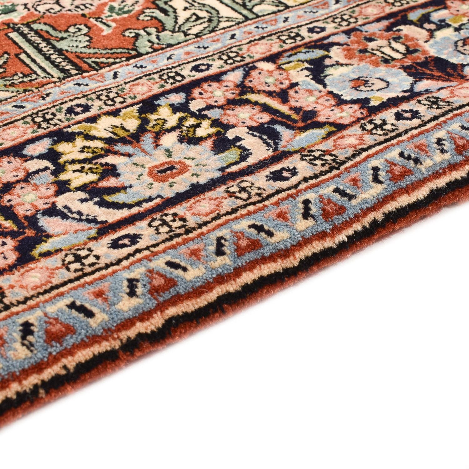 Alfombra persa - Ghom - 160 x 115 cm - multicolor