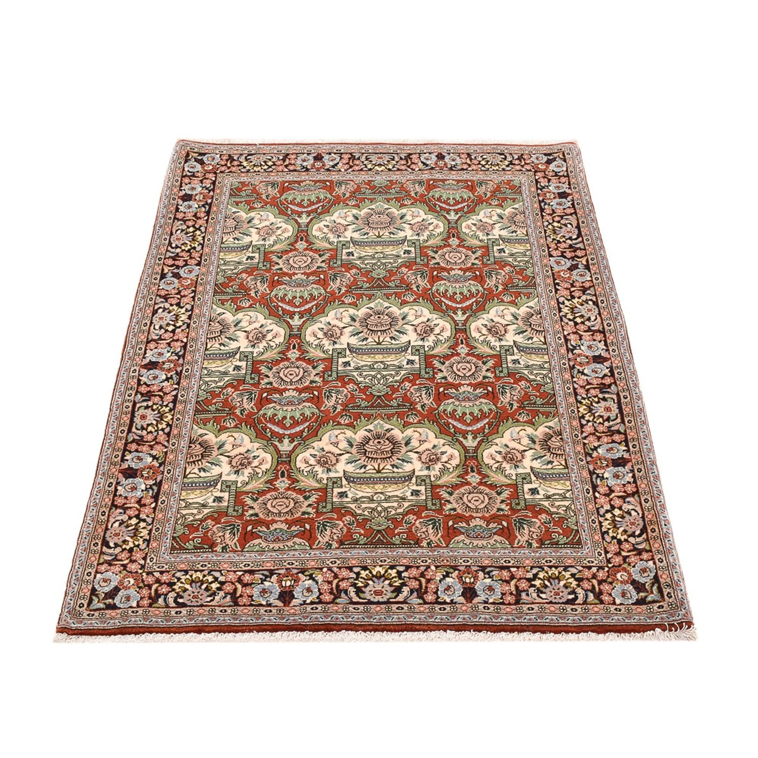 Alfombra persa - Ghom - 160 x 115 cm - multicolor