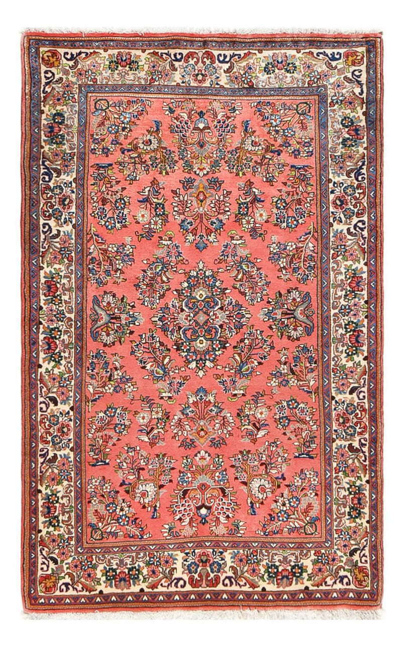 Alfombra persa - Clásica - 202 x 128 cm - rojo claro