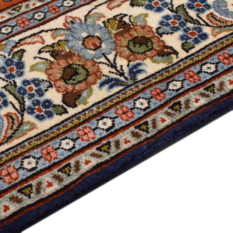 Alfombra Persa - Ghom - Royal - 188 x 130 cm - beige claro
