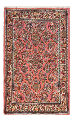 Alfombra persa - Clásica - 195 x 125 cm - rojo claro