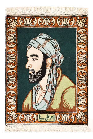 Alfombra Persa - Tabriz - Real - 60 x 46 cm - multicolor