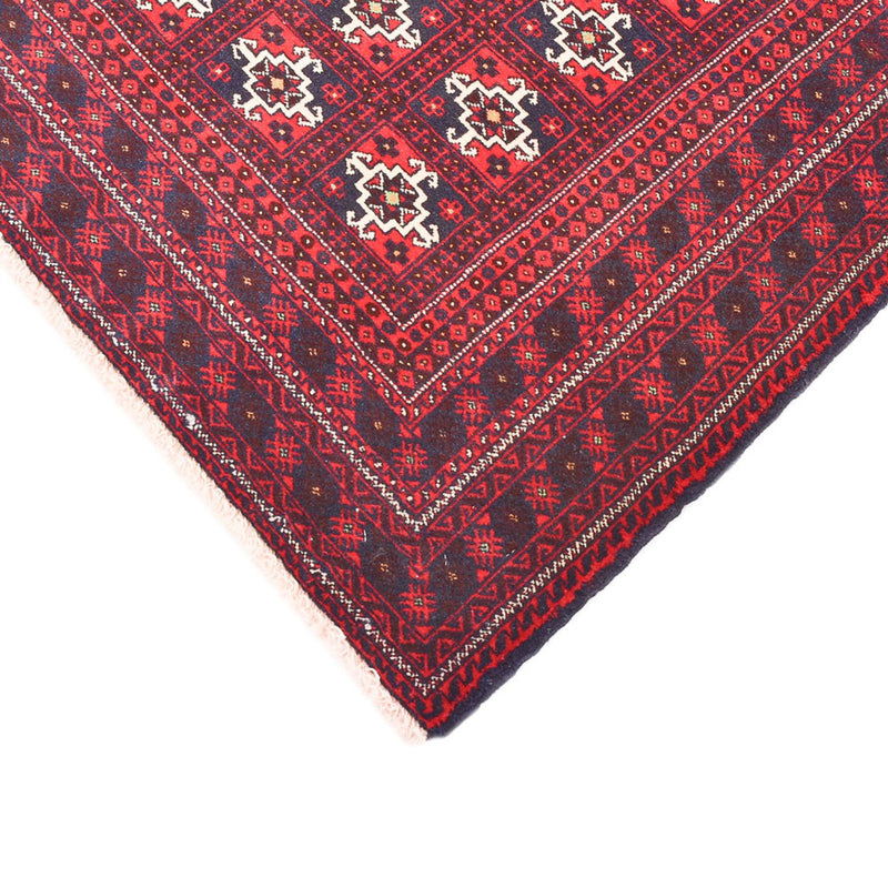 Alfombra Belutsch - 150 x 100 cm - rojo