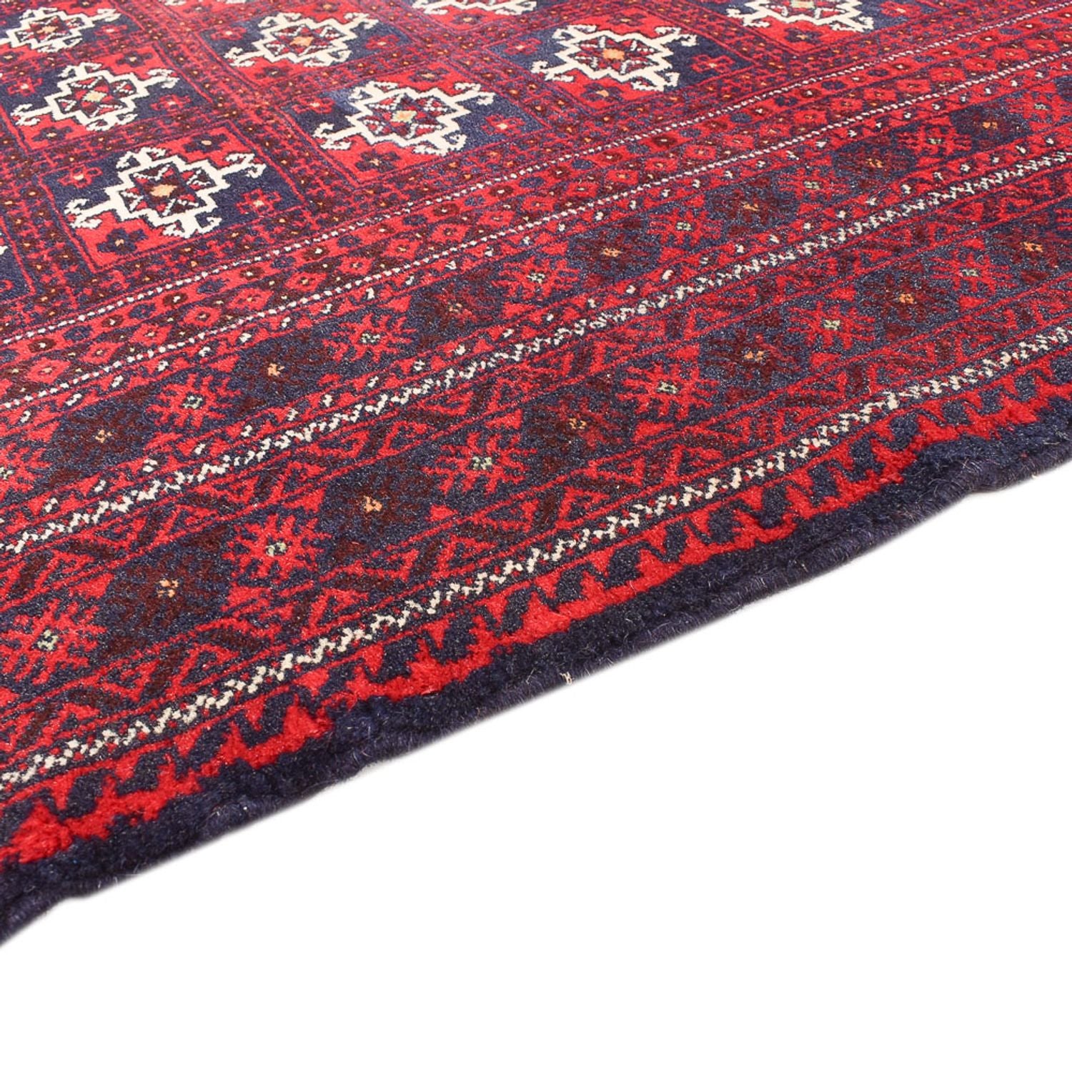 Alfombra Belutsch - 150 x 100 cm - rojo