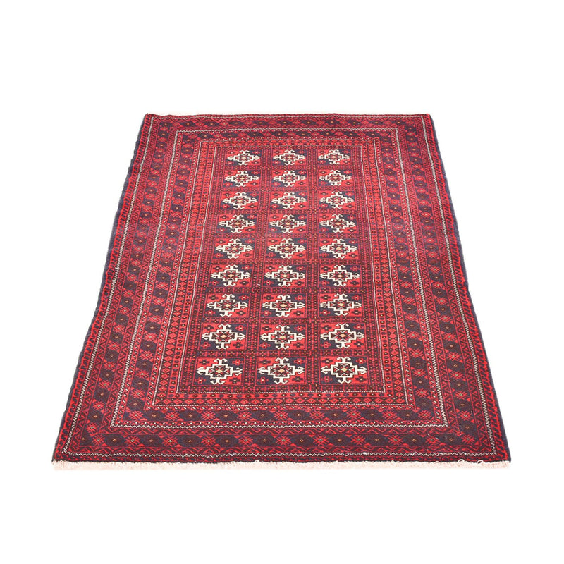Alfombra Belutsch - 150 x 100 cm - rojo