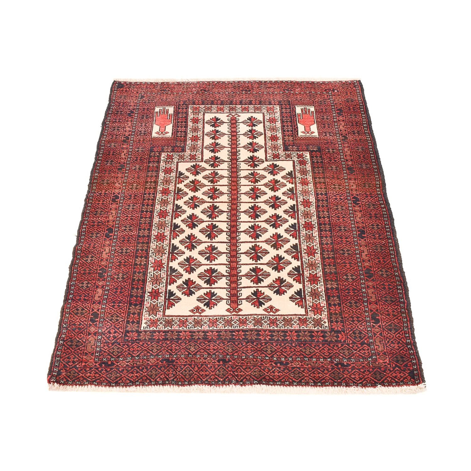 Alfombra Belutsch - 139 x 92 cm - multicolor