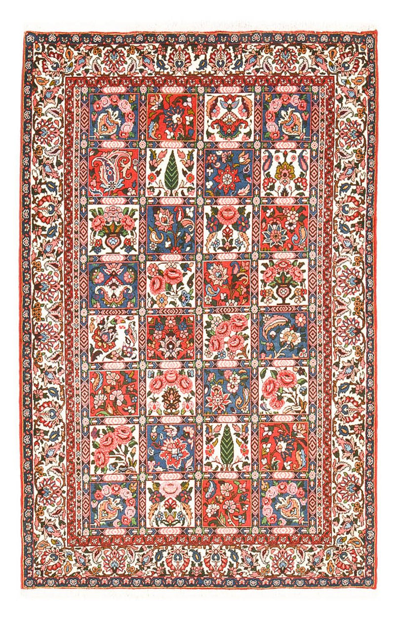 Alfombra persa - Nómada - 208 x 133 cm - multicolor