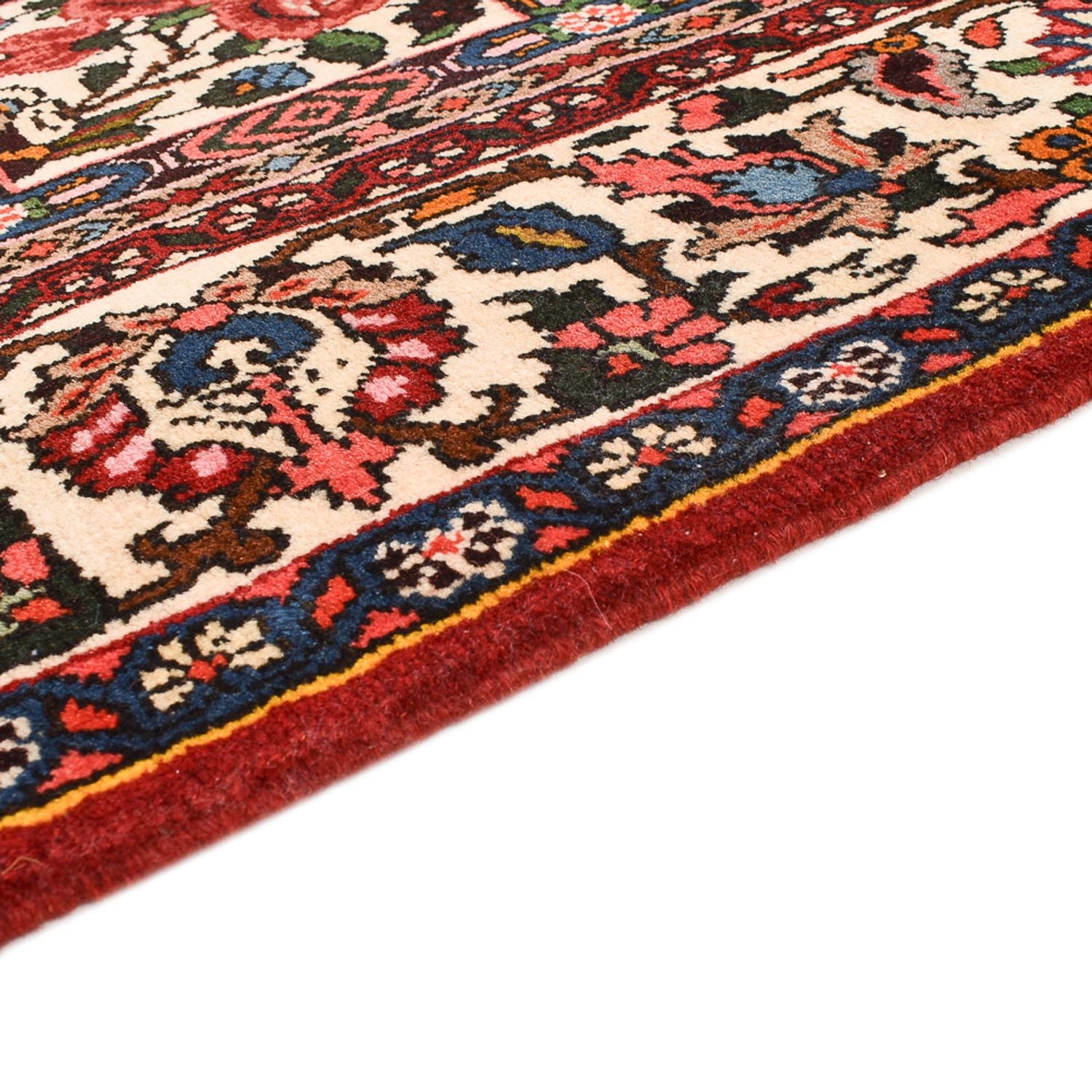 Alfombra persa - Nómada - 208 x 133 cm - multicolor