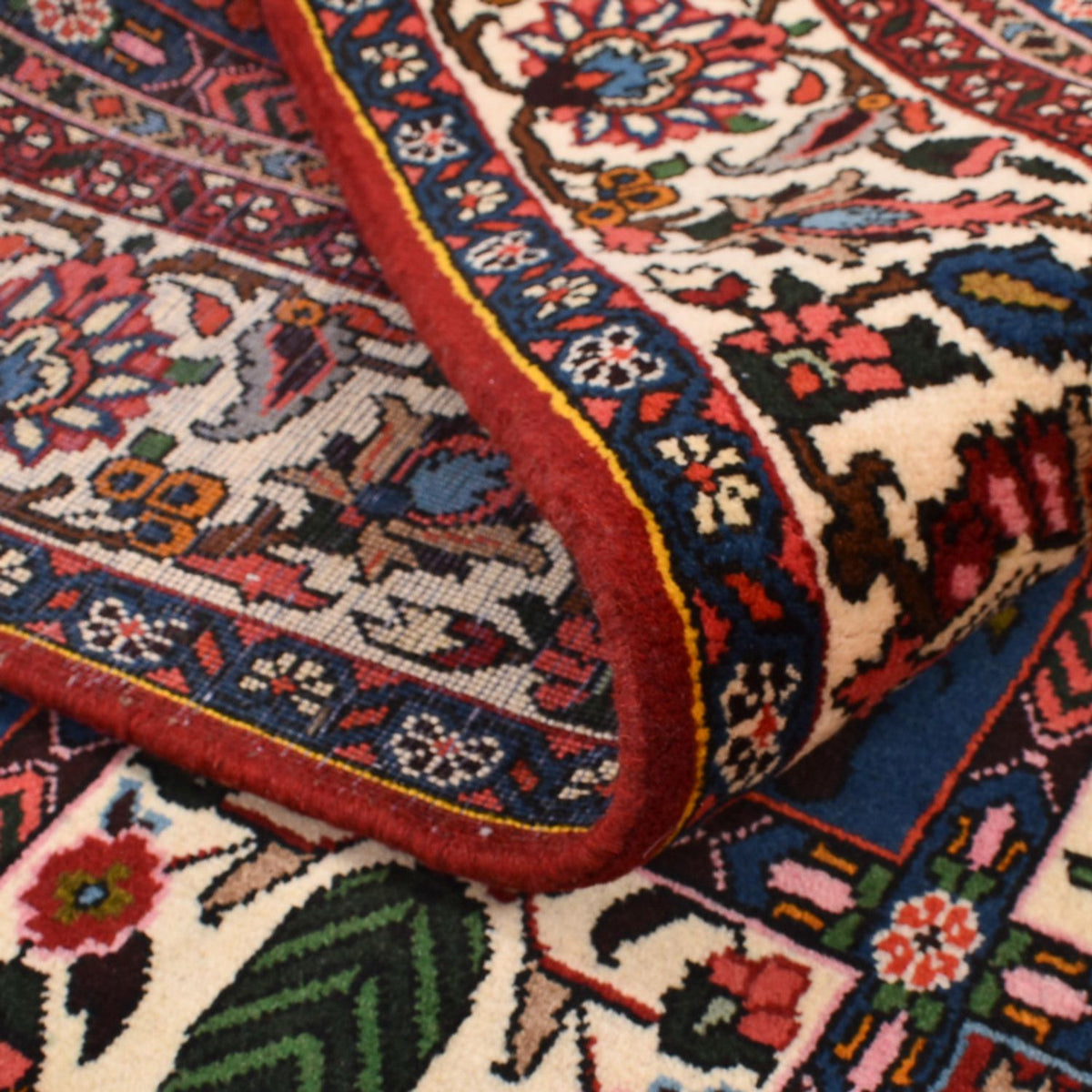 Alfombra persa - Nómada - 208 x 133 cm - multicolor