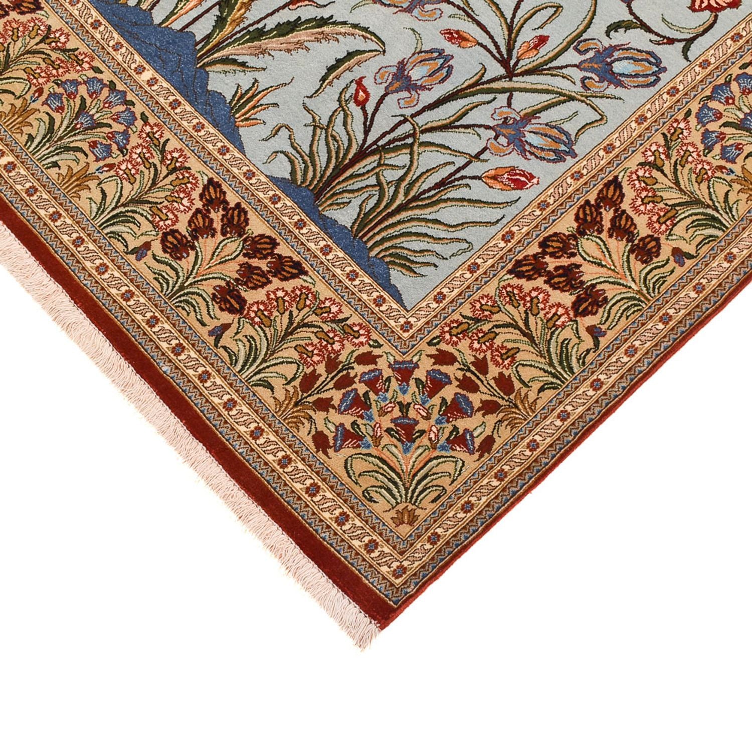 Alfombra Persa - Ghom - Royal - 200 x 131 cm - multicolor