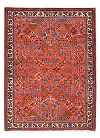 Alfombra persa - Nómada - 150 x 113 cm - rojo