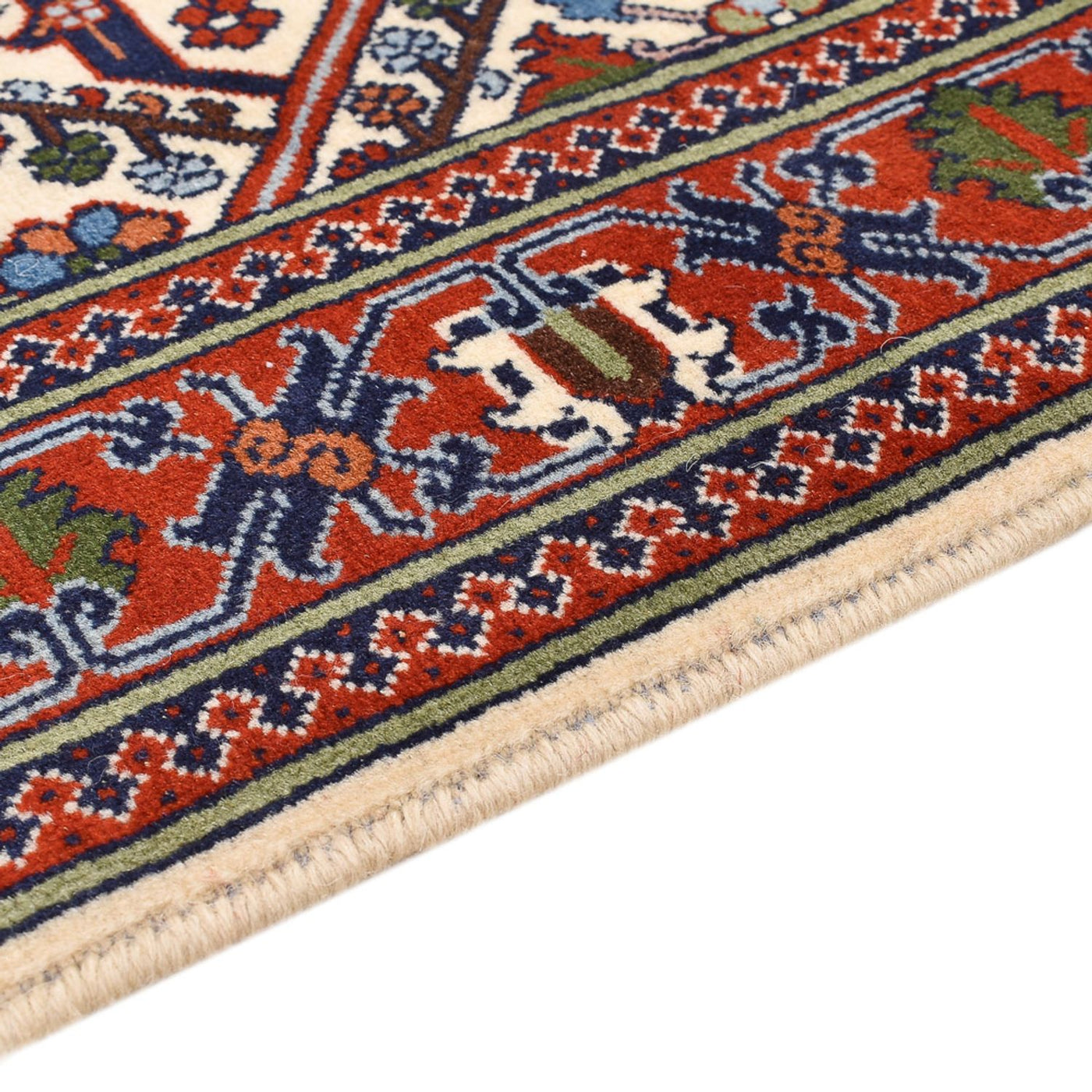 Alfombra persa - Nómada - 159 x 110 cm - beige