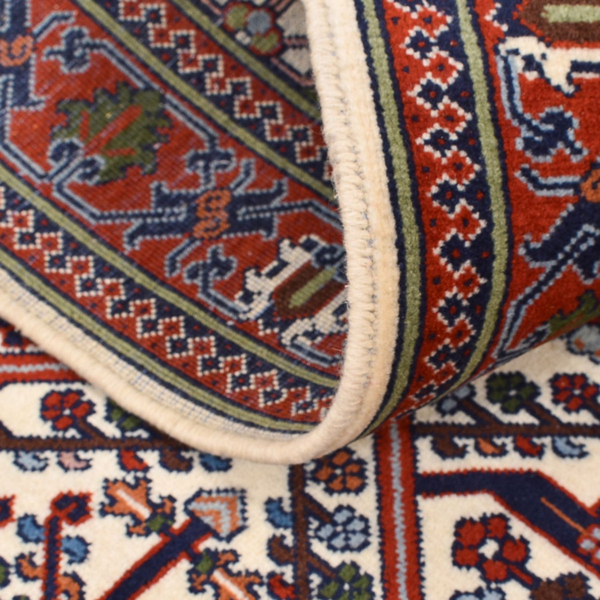 Alfombra persa - Nómada - 159 x 110 cm - beige