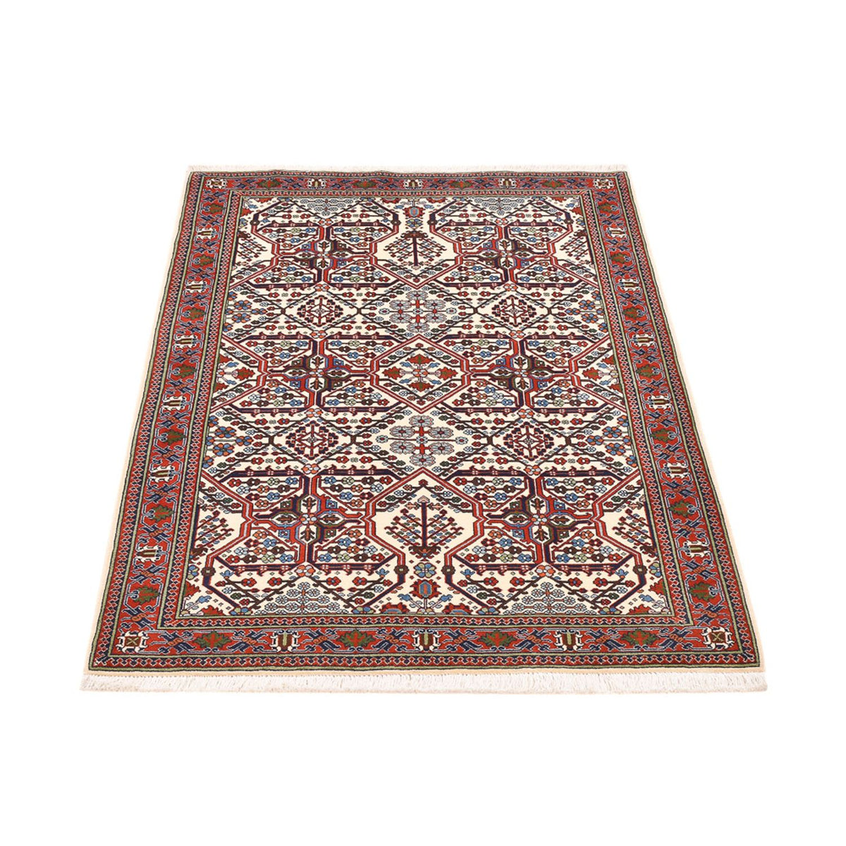 Alfombra persa - Nómada - 159 x 110 cm - beige