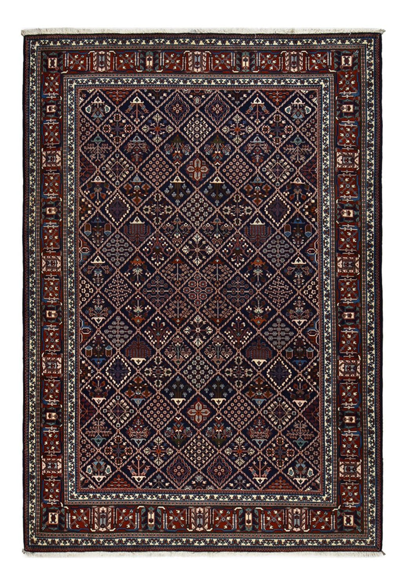 Alfombra persa - Nómada - 293 x 203 cm - rojo vino