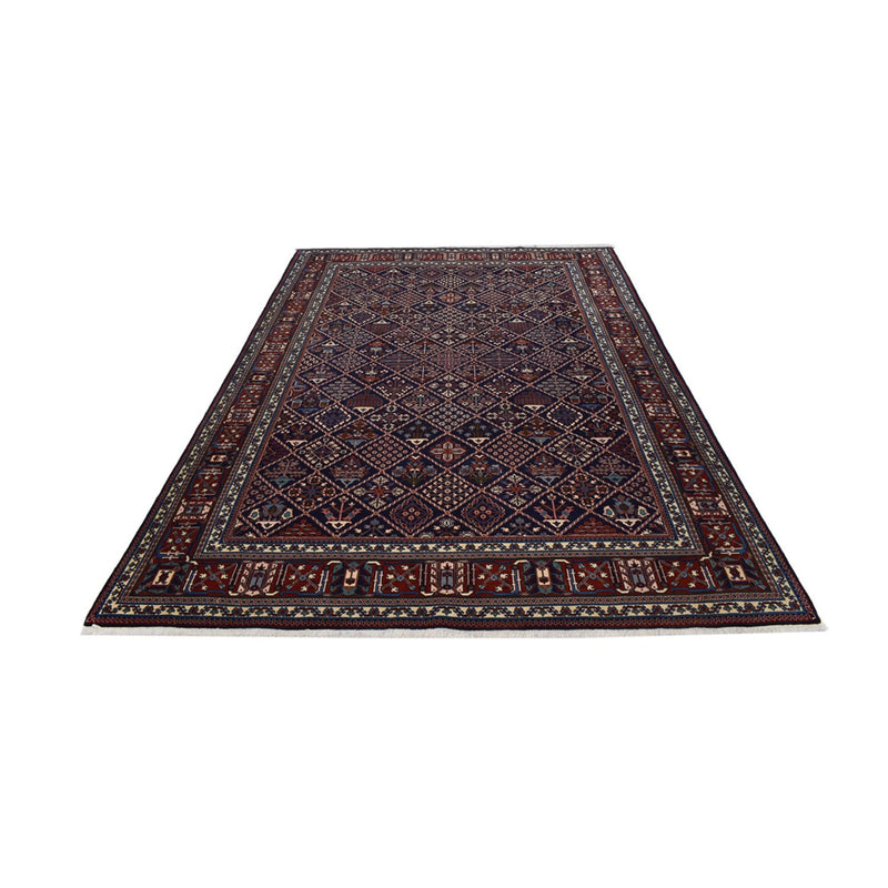 Alfombra persa - Nómada - 293 x 203 cm - rojo vino