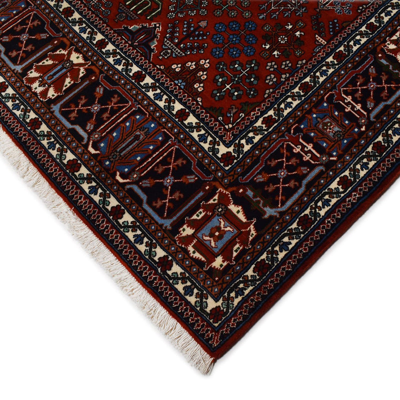 Alfombra persa - Nómada - 302 x 203 cm - rojo oscuro