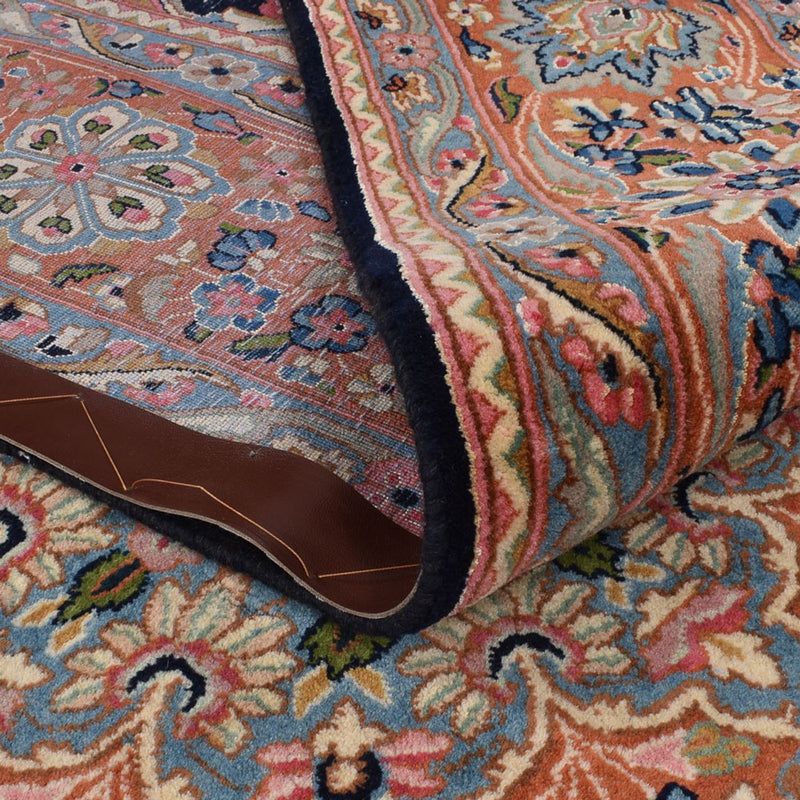 Alfombra persa - Real - 314 x 194 cm - azul oscuro