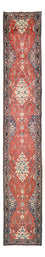 Alfombra de pasillo Alfombra persa - Clásica - 430 x 77 cm - rojo