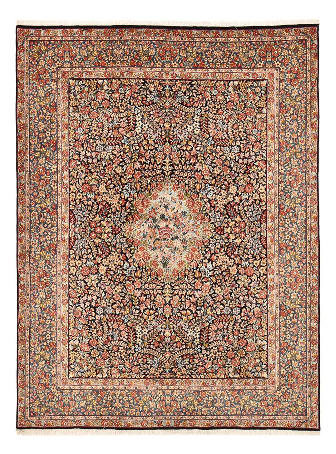 Alfombra persa - Real - 240 x 179 cm - beige oscuro