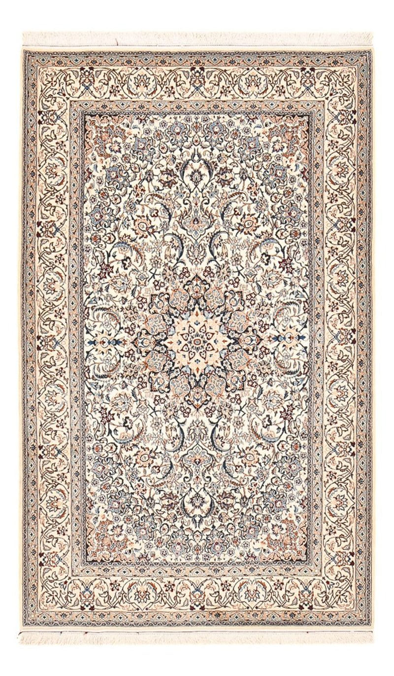 Alfombra Persa - Nain - Prima - 208 x 124 cm - beige claro