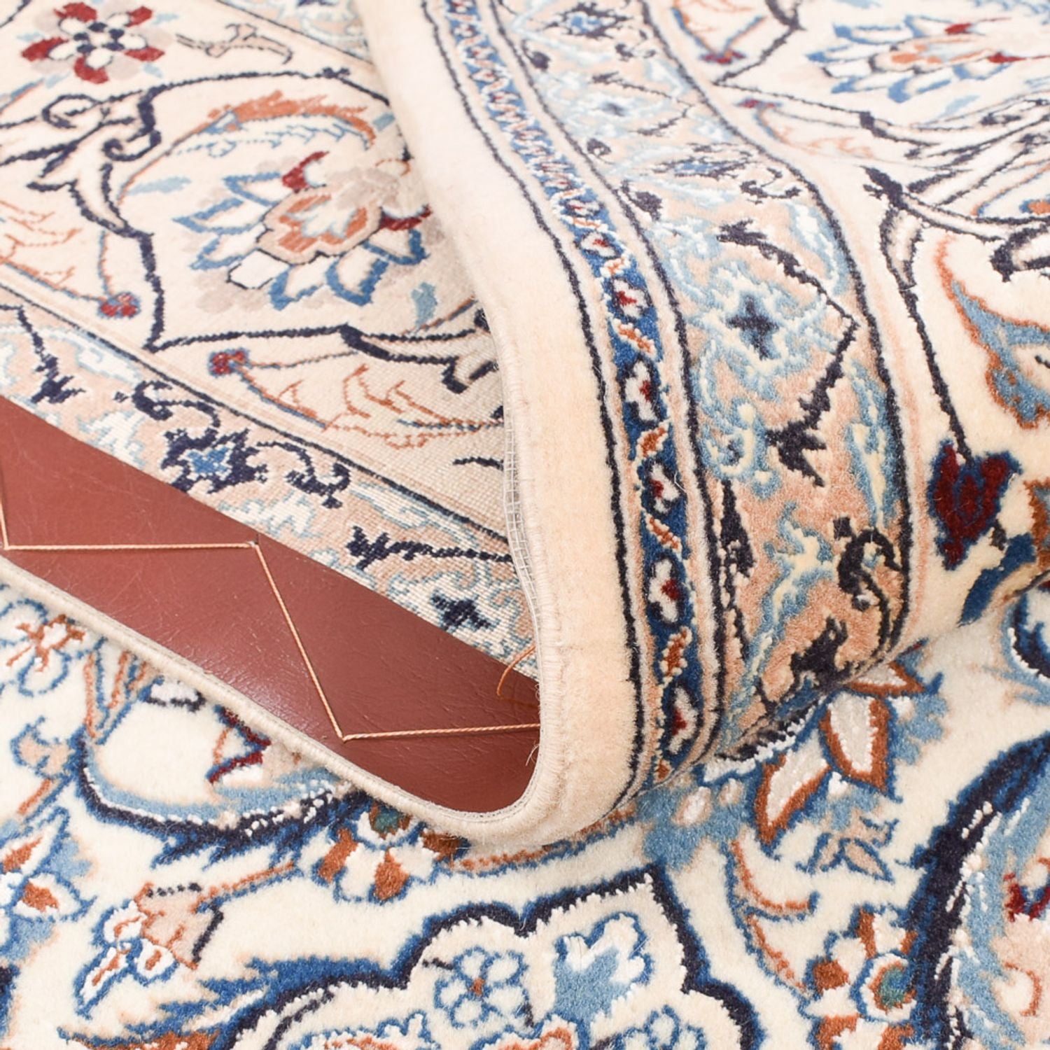 Alfombra Persa - Nain - Prima - 208 x 124 cm - beige claro