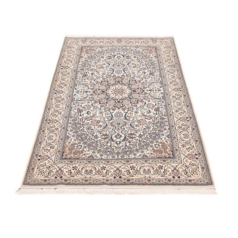 Alfombra Persa - Nain - Prima - 208 x 124 cm - beige claro