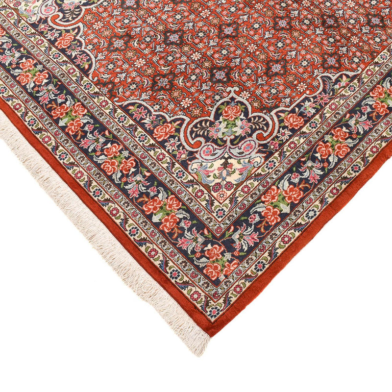 Alfombra persa - Bidjar - 217 x 142 cm - rojo claro