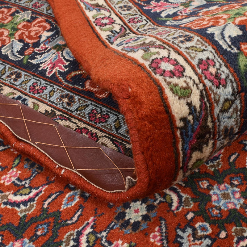Alfombra persa - Bidjar - 217 x 142 cm - rojo claro