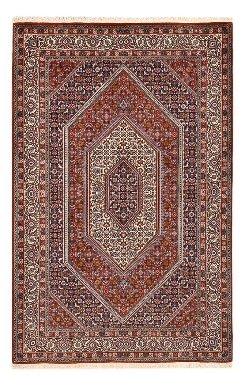 Alfombra persa - Bidjar - 212 x 137 cm - óxido