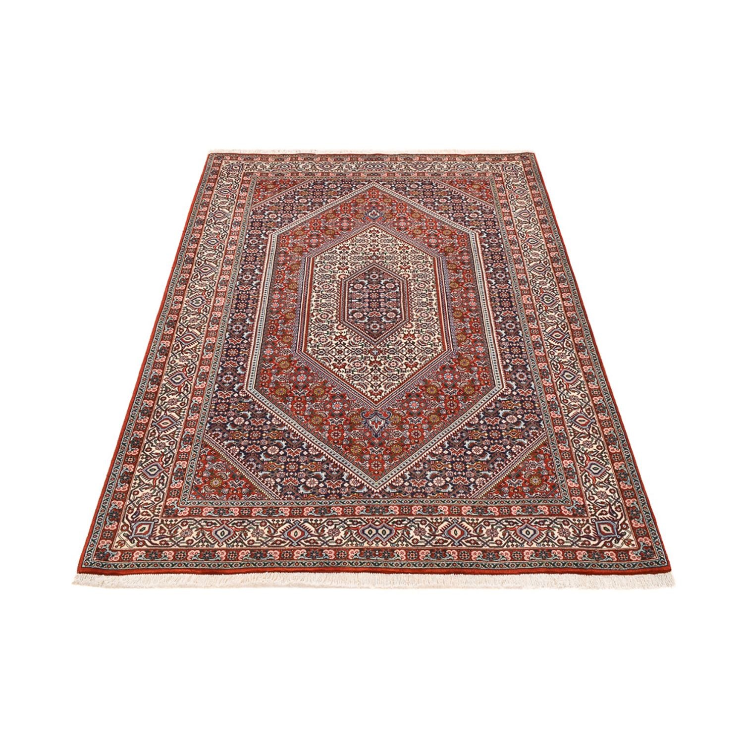 Alfombra persa - Bidjar - 212 x 137 cm - óxido