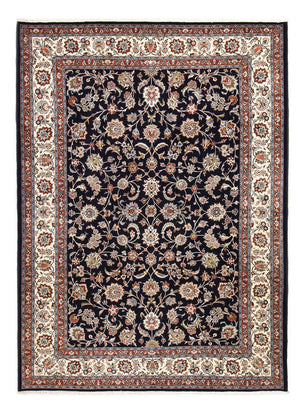 Alfombra persa - Clásica - Real - 343 x 250 cm - azul oscuro