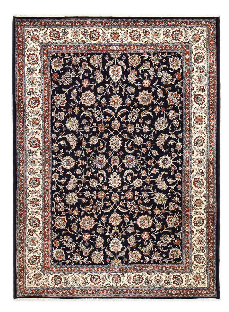 Alfombra persa - Clásica - Real - 343 x 250 cm - azul oscuro