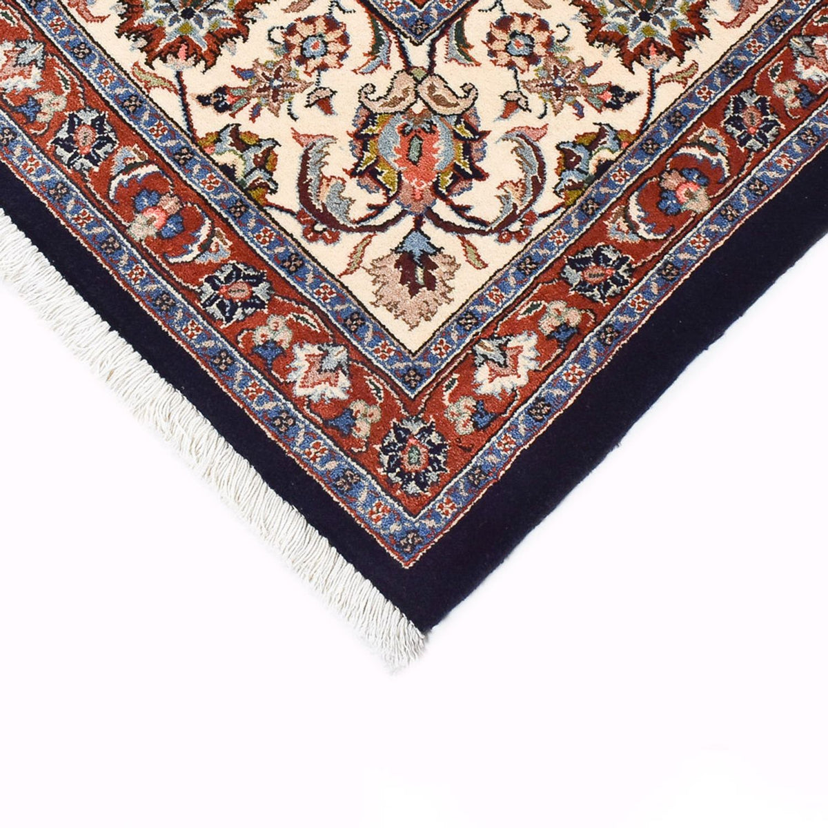 Alfombra persa - Clásica - Real - 343 x 250 cm - azul oscuro