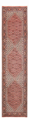 Alfombra de pasillo Alfombra persa - Bidjar - 298 x 72 cm - óxido