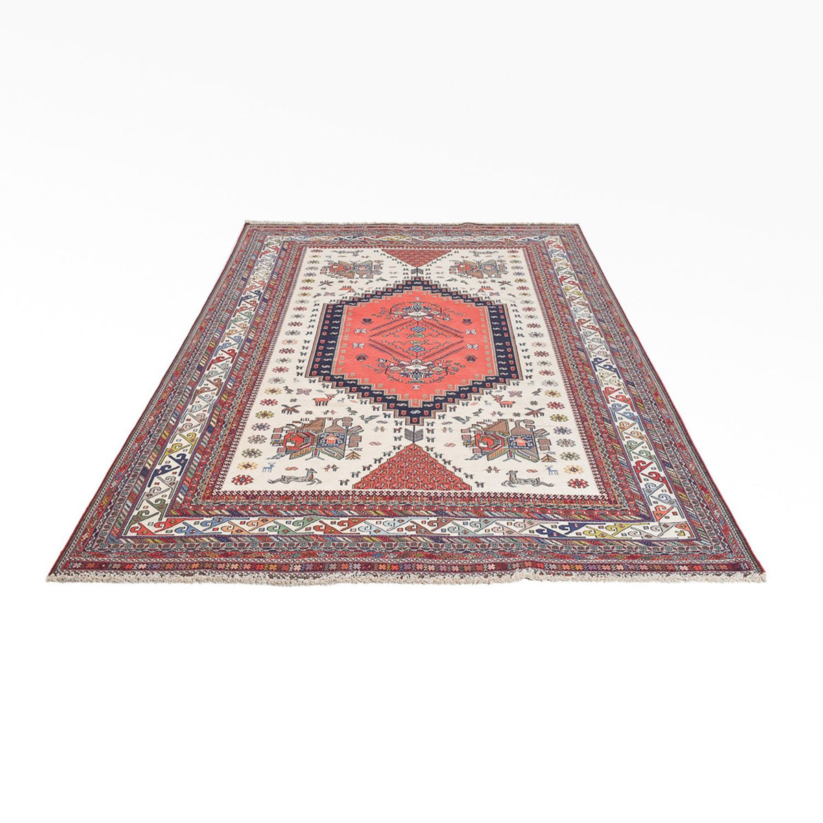Alfombra Kelim - Oriental - 297 x 198 cm - multicolor