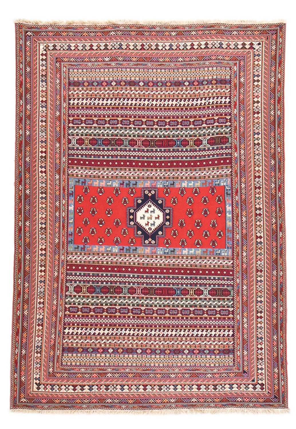 Alfombra Kelim - Oriental - 289 x 200 cm - multicolor