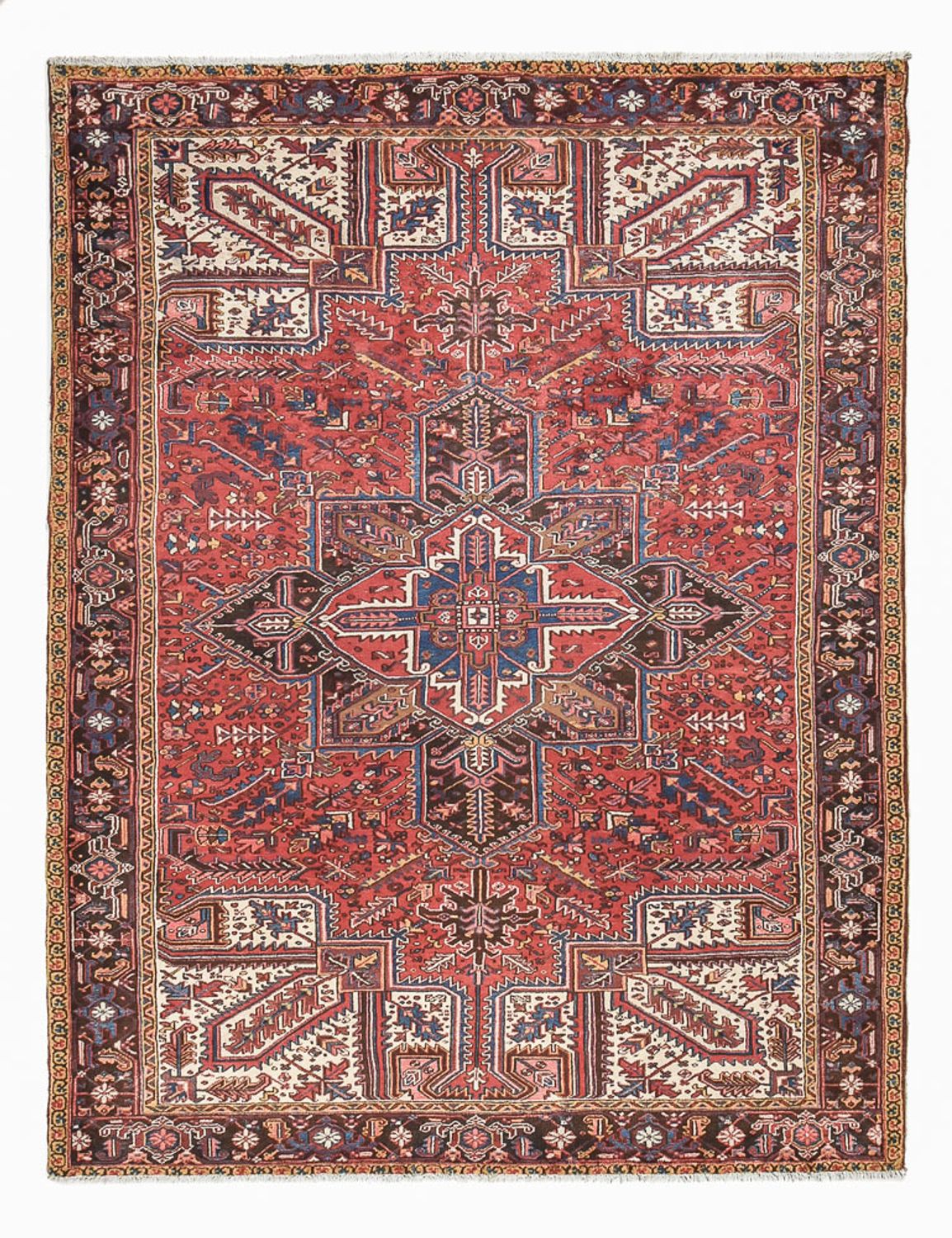 Alfombra persa - Nómada - 335 x 253 cm - rojo