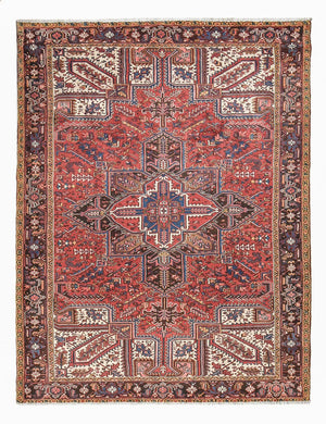 Alfombra persa - Nómada - 335 x 253 cm - rojo
