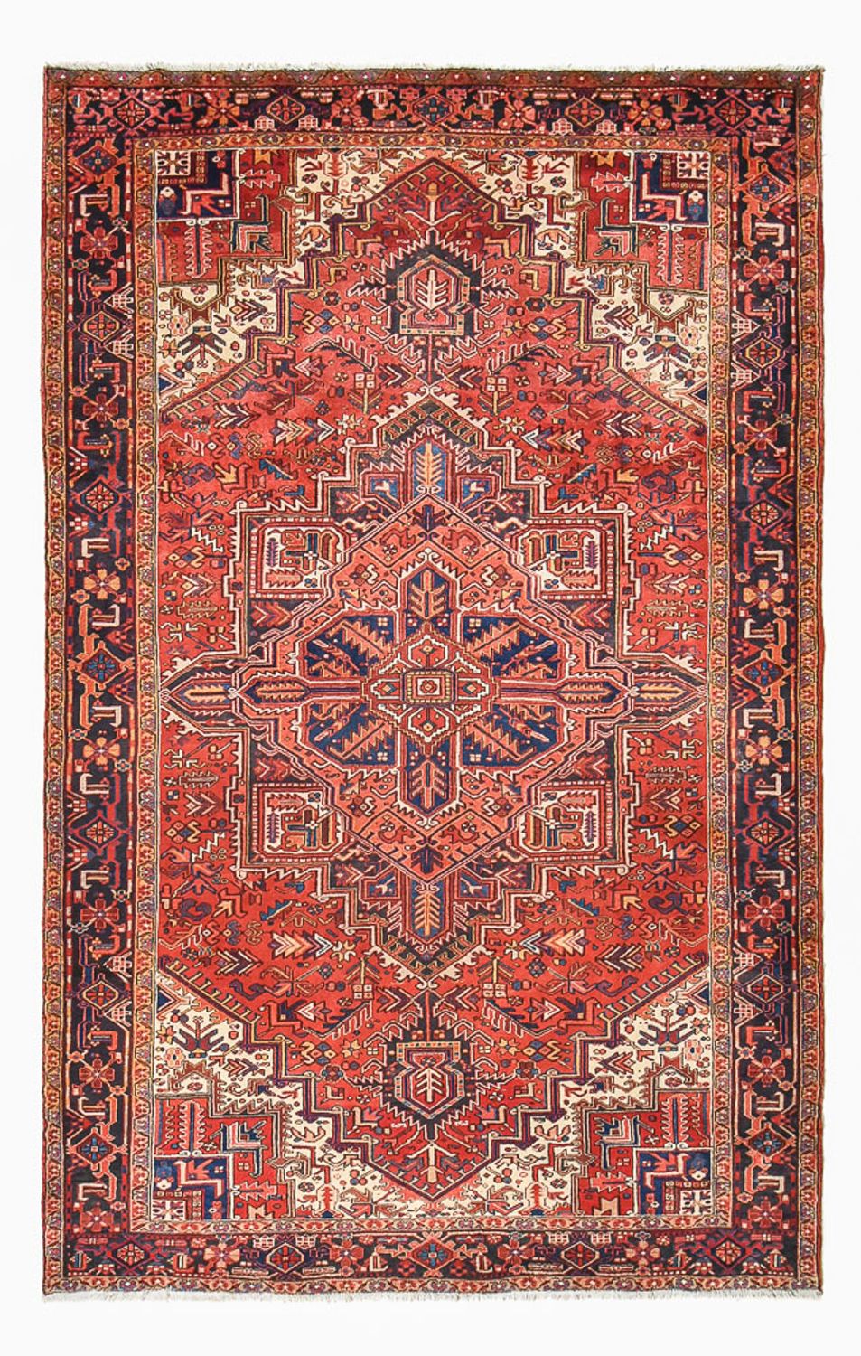 Alfombra persa - Nómada - 364 x 230 cm - rojo