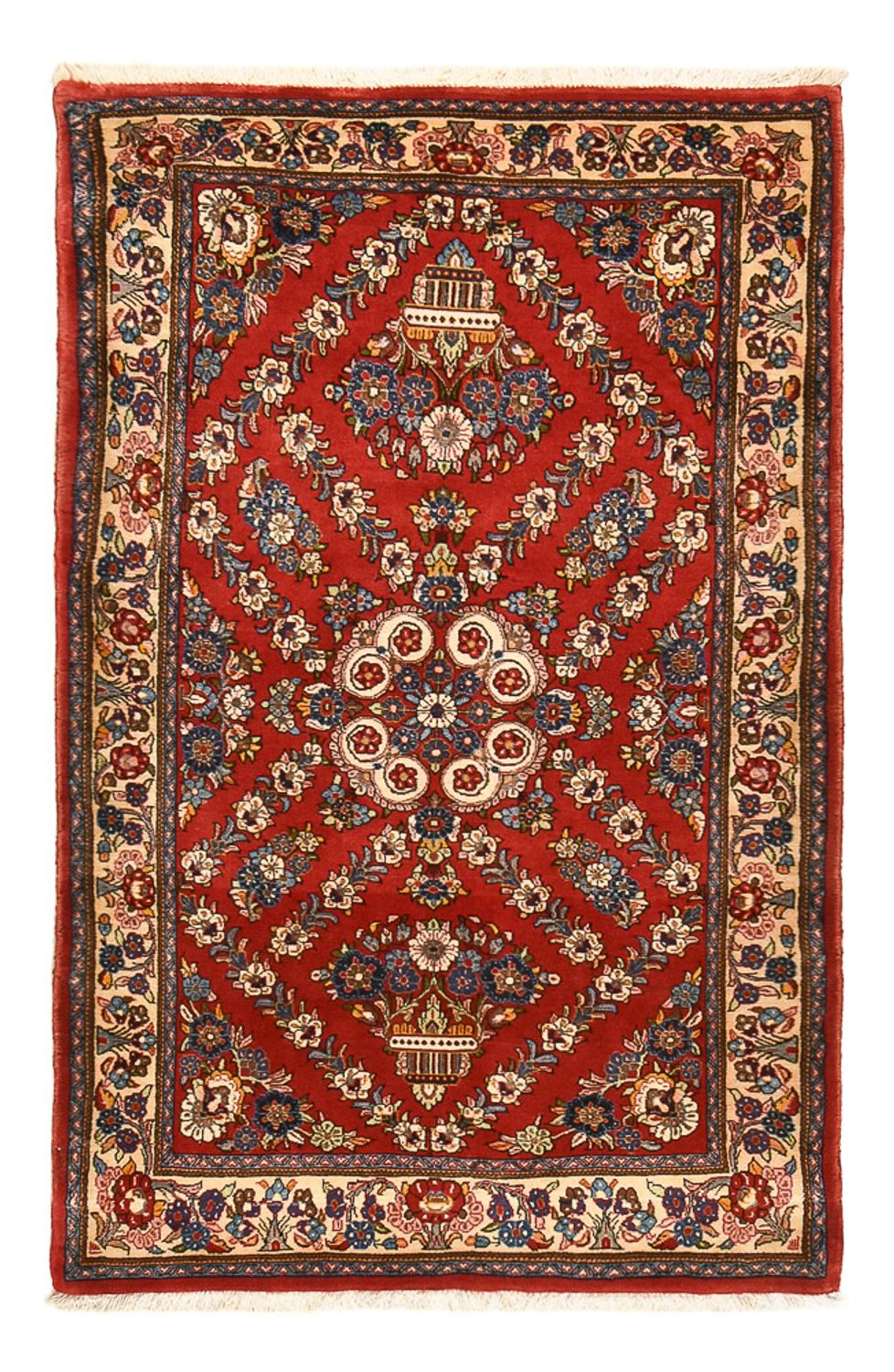 Alfombra persa - Clásica - 194 x 122 cm - rojo