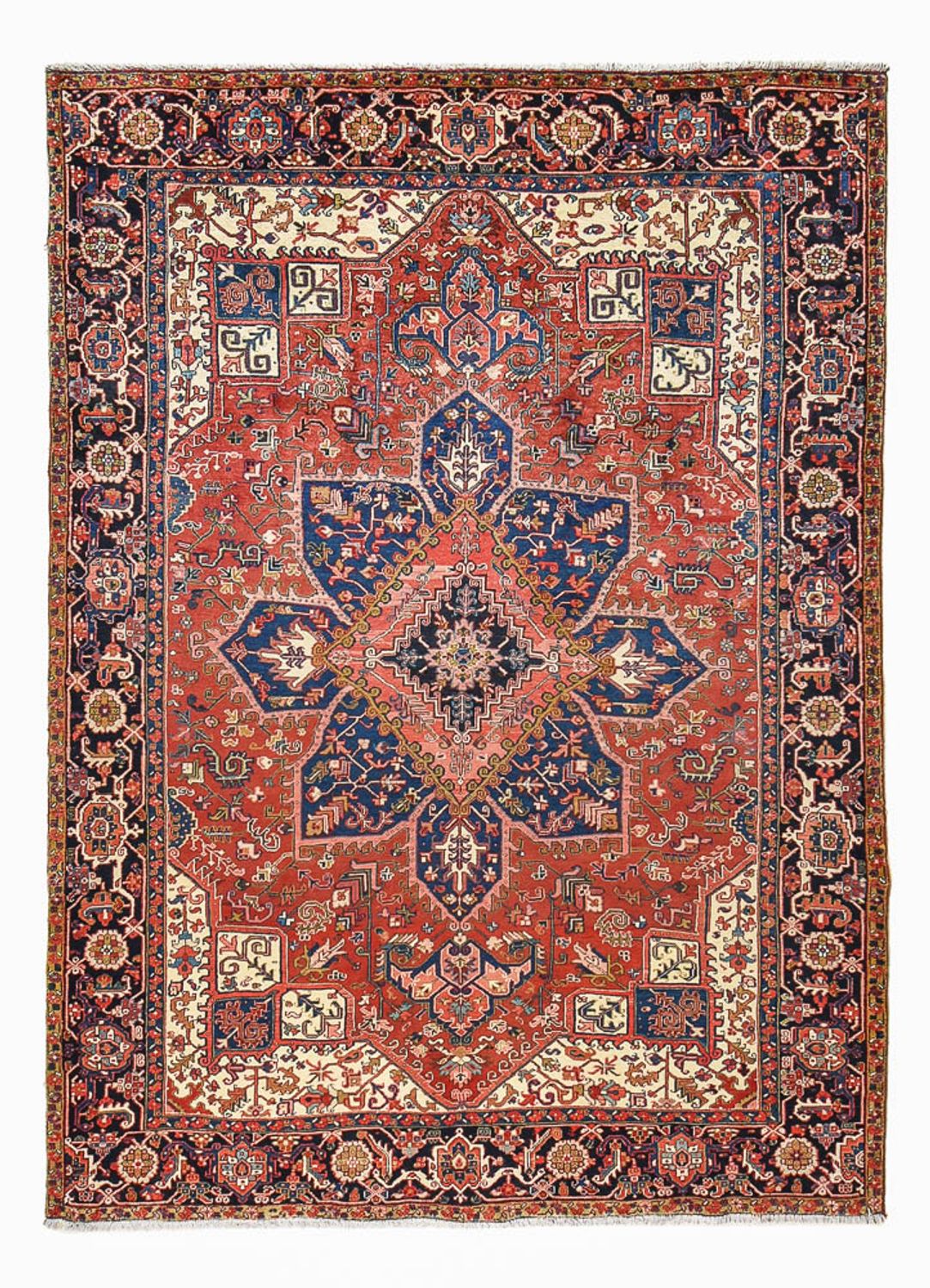 Alfombra persa - Nómada - 342 x 251 cm - rojo