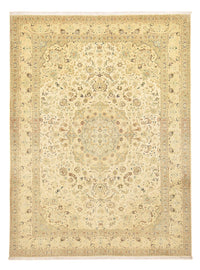 Alfombra Persa - Tabriz - Real - 342 x 252 cm - beige claro