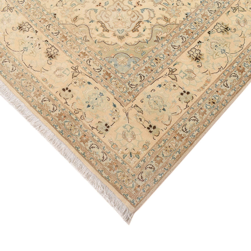 Alfombra Persa - Tabriz - Real - 342 x 252 cm - beige claro