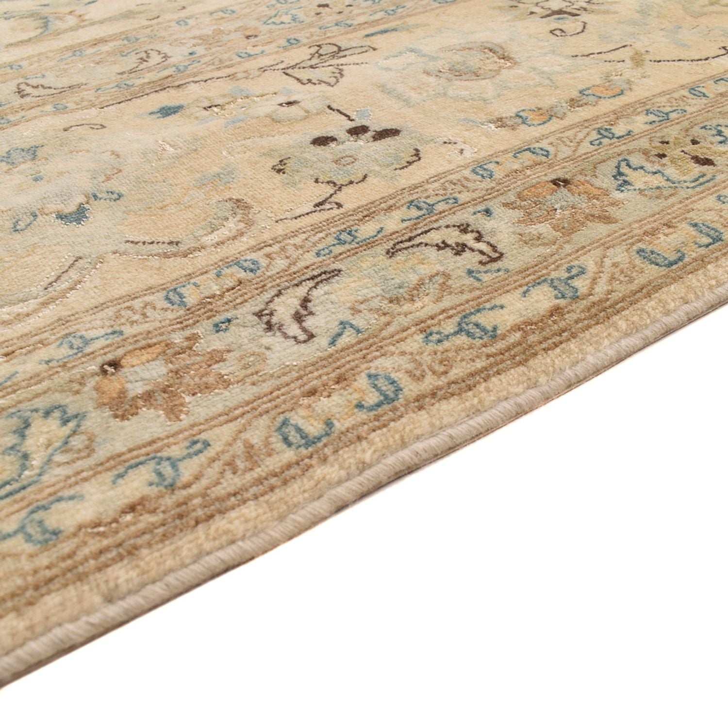 Alfombra Persa - Tabriz - Real - 342 x 252 cm - beige claro