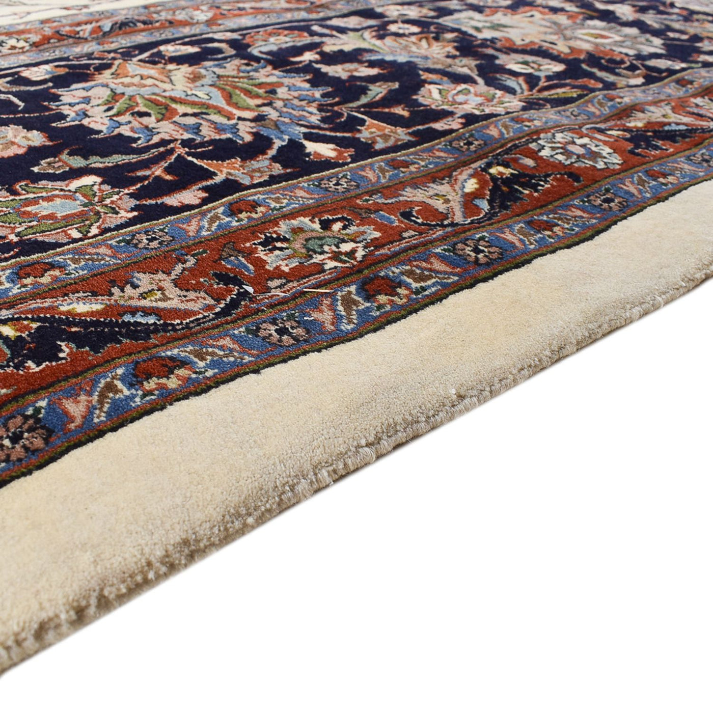 Alfombra persa - Clásica - Real - 575 x 394 cm - crema
