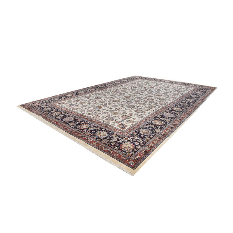 Alfombra persa - Clásica - Real - 575 x 394 cm - crema